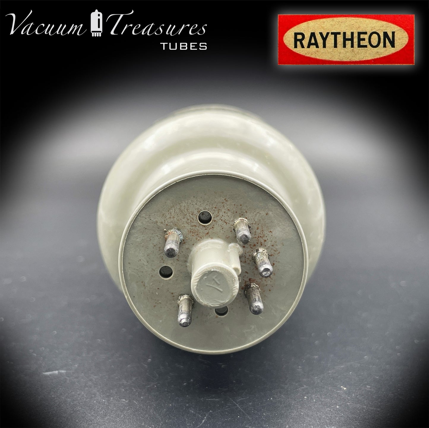 5R4WGB RAYTHEON NOS NIB Black Plates Hanging Filaments – Funke W19 Tested USA '69