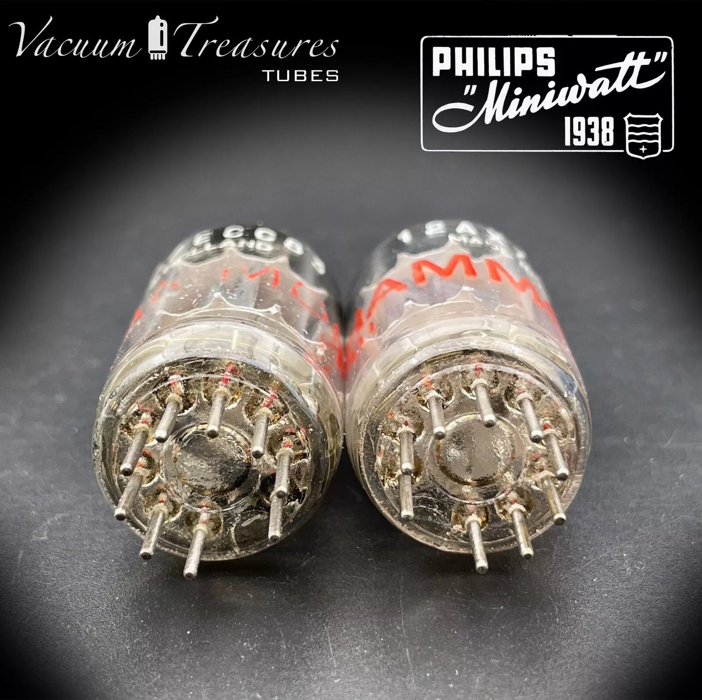 ECC83 / 12AX7 PHILIPS Heerlen for HAMMOND Matched Tubes Made in Holland