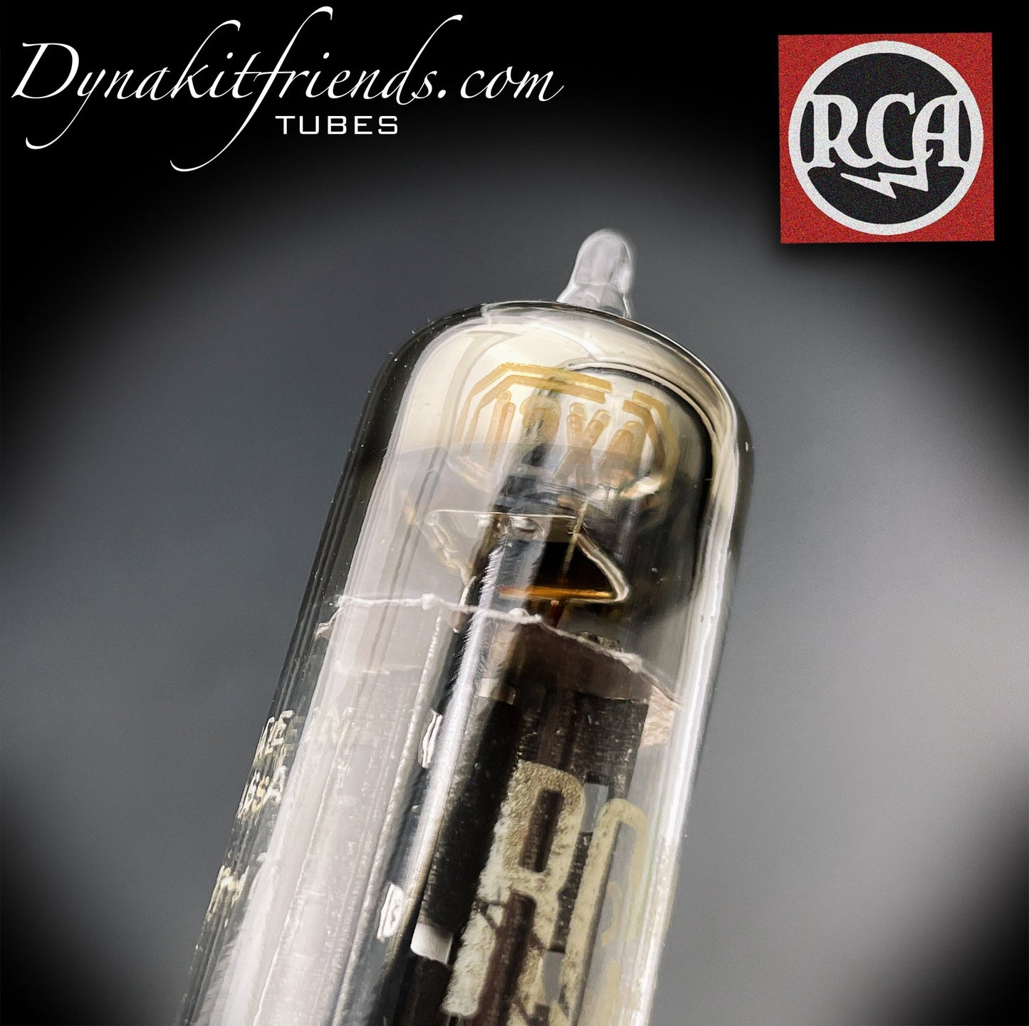 12X4 RCA @ Test NOS Black Plates [] Getter Tube Rectifier Made in USA '57 - Vacuum Tubes Treasures