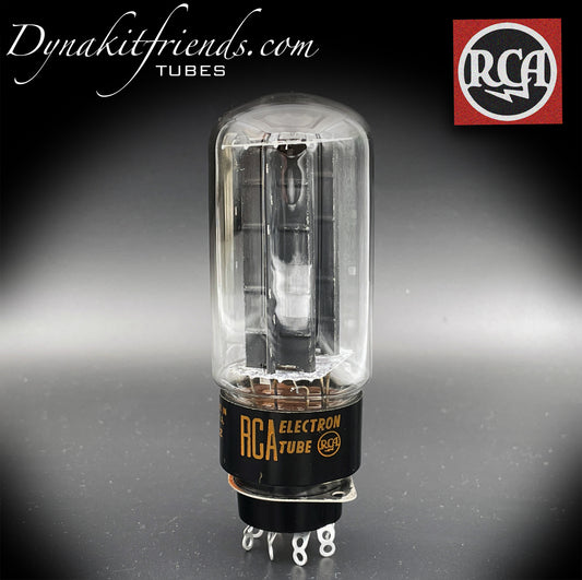 5U4 GB (5AS4A) RCA Black Plates Square Getter-getesteter Röhrengleichrichter, hergestellt in den USA