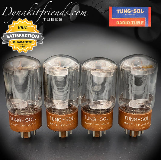 6AR6 TUNG-SOL Gray Plates Matched Tubes Made in USA - Vacuum Tubes Treasures