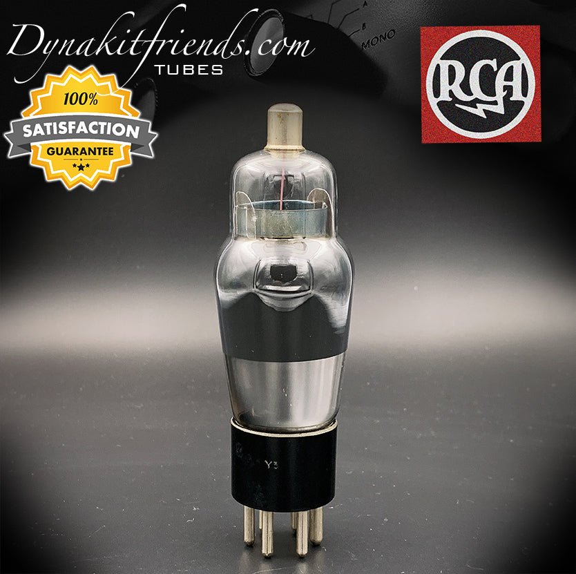 6C6 (CK108) RCA ST-Flasche, Graphitglas, getestete Vintage-Röhre, hergestellt in den USA '60
