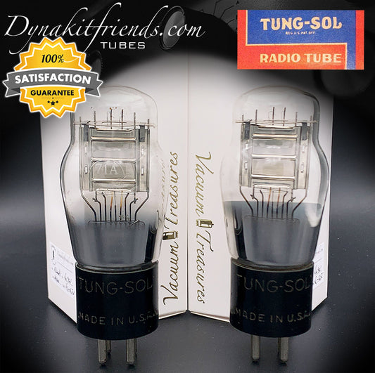 71A ST NOS TUNG-SOL Power Triode Matched Pair Tubes Made In USA