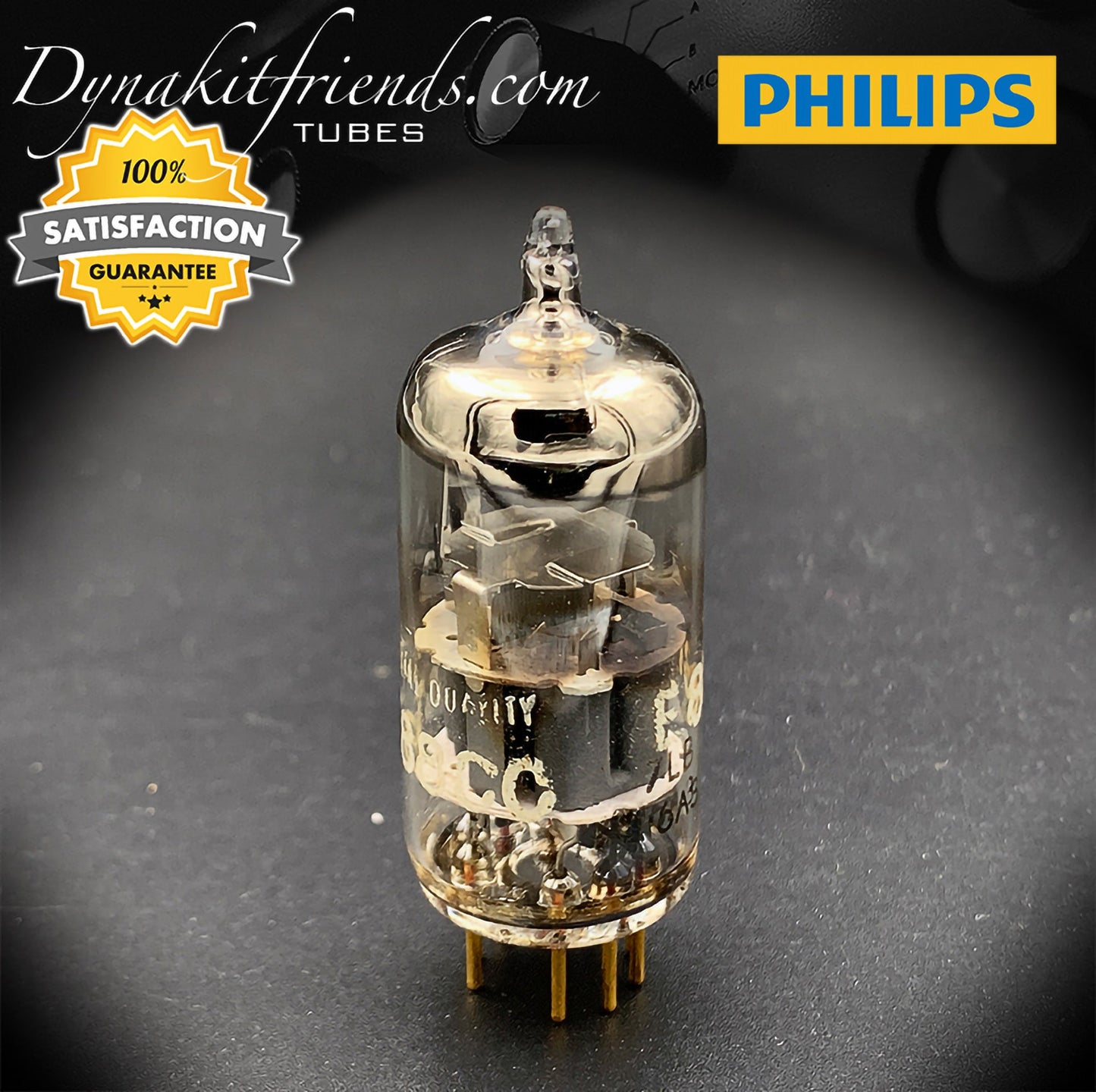 E88CC (6922) PHILIPS Tubo captador de halo de calidad especial Pin dorado Fabricado en Holanda