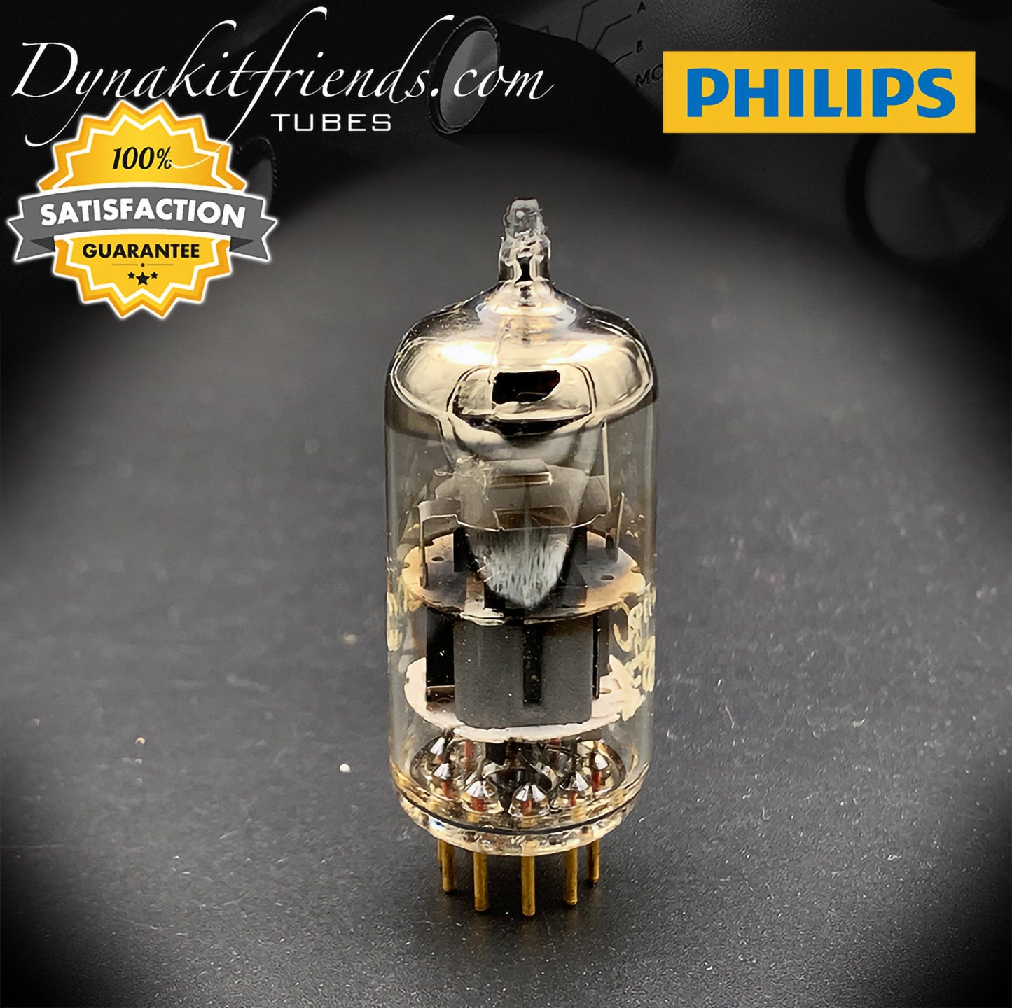 E88CC (6922) PHILIPS Tubo captador de halo de calidad especial Pin dorado Fabricado en Holanda